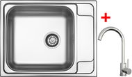 Sinks Grand 630 + Arco celonerezový - Set dřezu a baterie