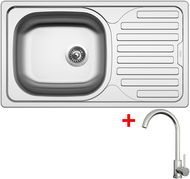 Sinks Classic 760 + Arco celonerezový - Set dřezu a baterie