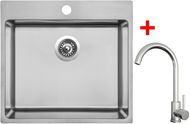 Sinks Blocker 550 + Arco celonerezový - Set dřezu a baterie