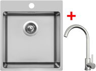 Sinks Blocker 450 + Arco celonerezový - Set dřezu a baterie