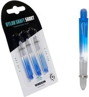 Násadky na šípky Windson Nylon Shaft Short Transparent Blue 42mm - Násadky na šipky