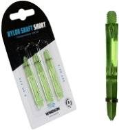 Násadky na šípky Windson Nylon Shaft Short Transparent Green 42mm - Násadky na šipky