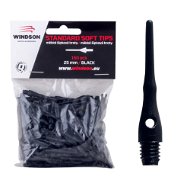 Dart Tips Windson TIPS 25 mm 150 pcs, black - Hroty na šipky