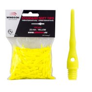 Windson TIPS 25 mm 150 ks, žluté - Hroty na šipky