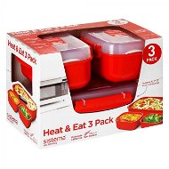 Sistema Heat and Eat 3 Pack Mikrowellengeschirr - Dose