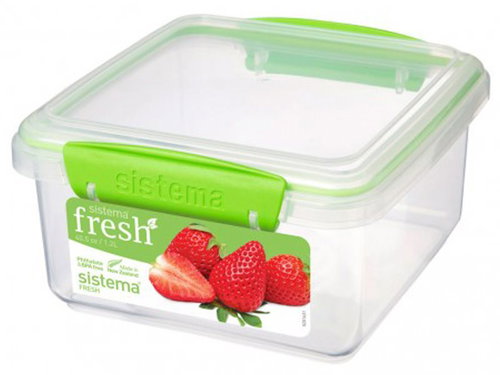 Sistema 1,2l Rectangular Green Fresh - Storage Jar - Main image