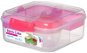 SISTEMA 1.25L Bento Cube To Go — Pink Online Range - Snack Box