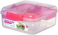 SISTEMA 1,25 l Bento Cube To Go Pink Online Range - Desiatový box