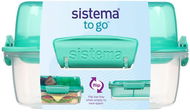 Sistema Lunch Stack To Go Square 1,24 l - Uzsonnás doboz