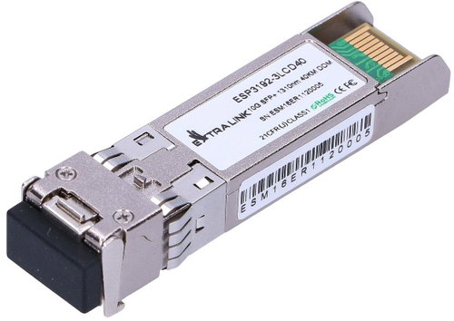 Extralink SFP+ 10 Gbps, LC/UPC, 1310 nm, 40 km, single mode - Module - Main image