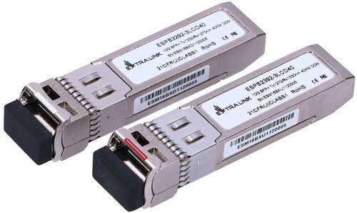 Extralink SFP+ 10 Gbps WDM modul 1270/1330 nm, single mode, 40 km - Module - Main image