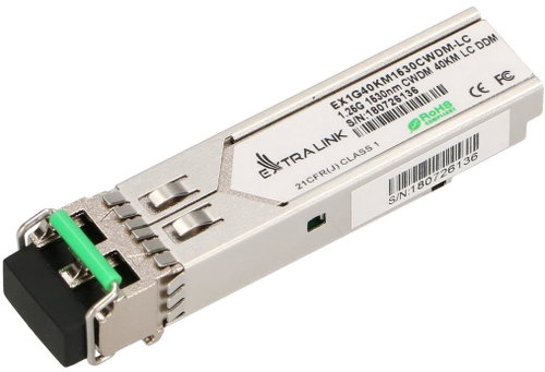 Extralink SFP modul CWDM 1,25 Gbps, 1530 nm, single mode, 40 km - Modul - Hlavní obrázek