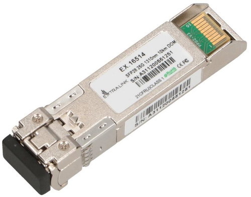 Extralink SFP28 25 Gbps, LC/UPC Duplex, 1310 nm, 10 km, single mode - Module - Main image