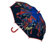 Siva deštník SpiderMan modročerný - Children's Umbrella