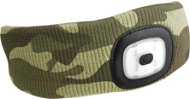 SIXTOL 45lm, Rechargeable, USB, Universal Size, Camouflage - Headband