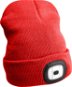 Hat SIXTOL 45lm, Rechargeable, USB, Universal Size, Red - Čepice