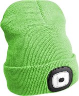 SIXTOL 45lm, Rechargeable, USB, Universal Size, Fluorescent Green - Hat