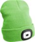 SIXTOL 45lm, Rechargeable, USB, Universal Size, Fluorescent Green - Hat
