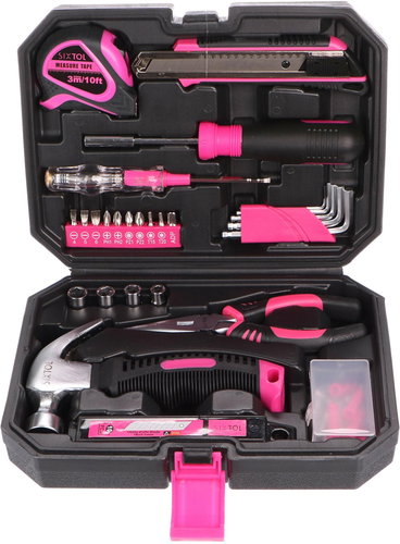 SIXTOL Tool Set HOME PINK 66 - Tool Set - Main image