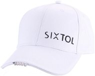 SIXTOL Cap with LED light B-CAP 25lm, rechargeable, USB, universal size, white - Cap