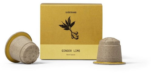 Sjöstrand Ginger lime boost, 10 capsules - Kávové kapsle - Main image