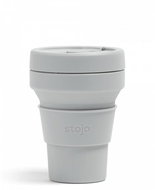 Stojo foldable cup Mini, 237 ml, light grey - Drinking Cup