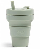 Stojo foldable cup Maxi, 470 ml, sage - Drinking Cup