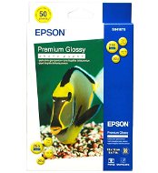 Epson Premium Glossy Photo 13x18cm 50 listů  - Papíry