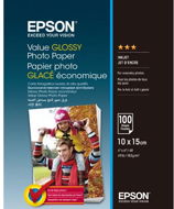 EPSON Value Glossy Photo Paper 10 × 15 cm 100 listov - Fotopapier