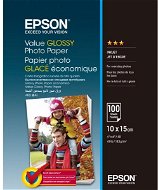 EPSON Value Glossy Photo Paper 10x15cm 100 listů - Fotopapír