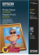 Fotópapír Epson Photo Paper Glossy A3 20 lap - Fotopapír
