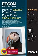 Epson Paper Premium Glossy Photo 10x15 40 listů - Fotopapír