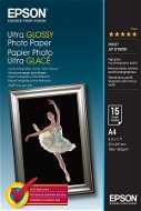 Epson Ultra Glossy Photo Paper - A4 - 15 lap - Fotópapír