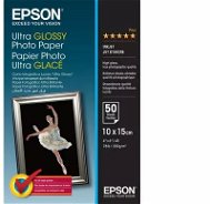 Epson fotópapír Ultra Glossy - 10x15cm - 50 lap - Fotópapír