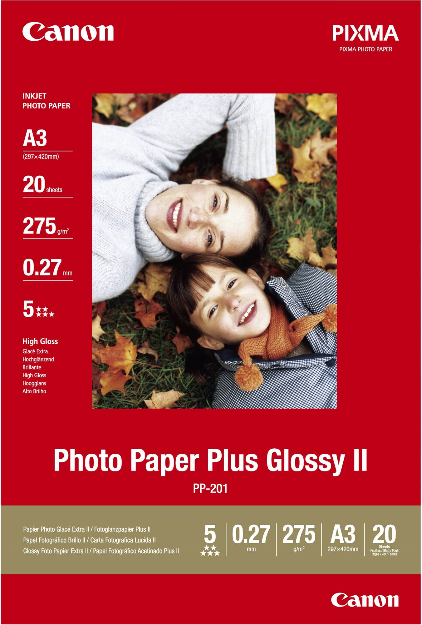 Canon PP-201 A3 fényes papír