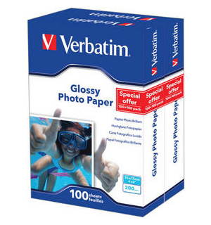 Verbatim Photo Paper Glossy 10x15 cm 200 listů - Papiere - Hlavný obrázok
