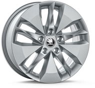 Škoda Kolo z lehké slitiny TWISTER 16" pro Octavia IV - Aluminium Wheel Cover