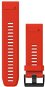 Garmin QuickFit 26 silikonový červený - Armband