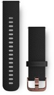 Garmin Quick Release 20 silikónový sivý (strieborná pracka) - Remienok na hodinky