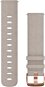 Garmin Quick Release 20 Silikon Dunkelblau (Roségold Schnalle) - Armband
