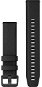 Garmin Quick Release 20 Silicone Black (Dunkle Schnalle) - Armband