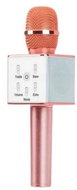 Karaoke bluetooth microphone with speaker, bronze - Microphone