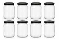 DuraHome Sklenice zavařovací 720 ml s víčkem 82, 8 ks - Canning Jar