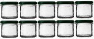 DuraHome Sklenice zavařovací 130 ml s víčkem 63, 10 ks - Canning Jar
