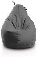 Bean Bag Pear-shaped Bean Bag Seat, Grey - Sedací vak