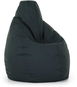 Pear-shaped Bean Bag Seat, Grey - Bean Bag