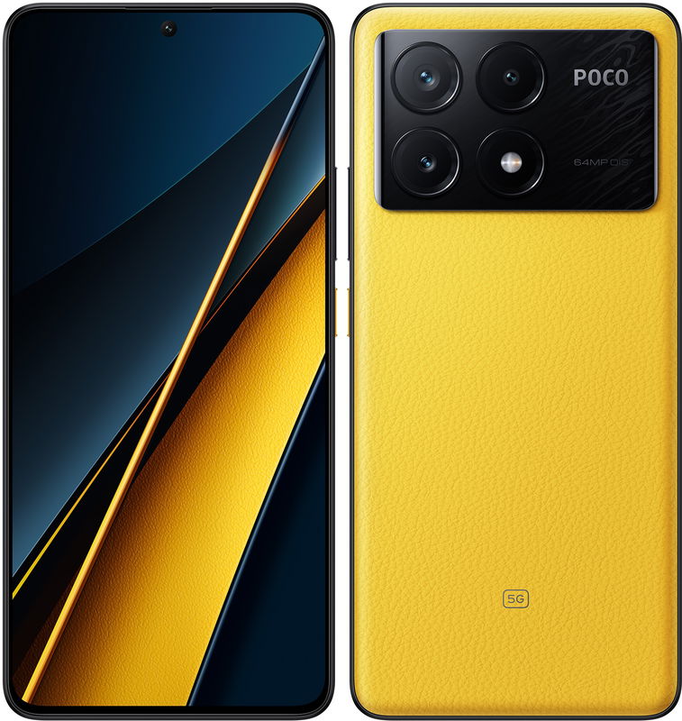 POCO X6 Pro 5G 12GB / 512GB, sárga
