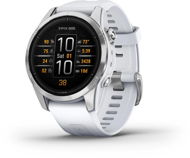 Garmin Epix Pro 42mm Silver/Whitestone Band - Chytré hodinky