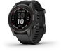 Garmin Fenix 7S Pro Sapphire Solar, Carbon Gray Titanium/Black Band - Smart hodinky