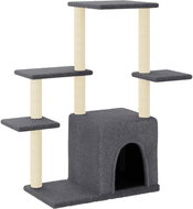 SHUMEE Cat scratcher with sisal posts dark grey 97,5 cm - Cat Scratcher